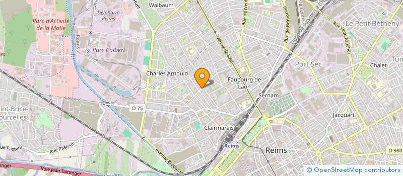 localisation de l'entreprise SARL FLECHEMER LOCATIONS à REIMS