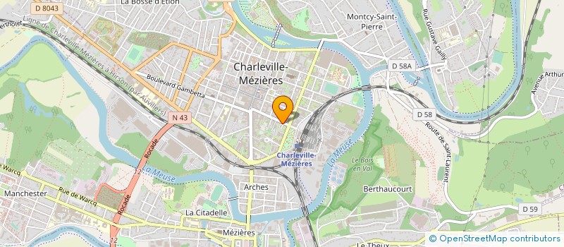 localisation de l'entreprise SARL FLECHEUX FABRICE  VILLERS-SEMEUSE