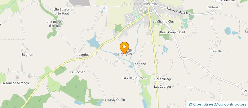 localisation de l'entreprise SARL FLEHO à MENEAC