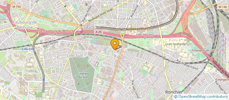 localisation de l'entreprise SARL FLESAM à LILLE