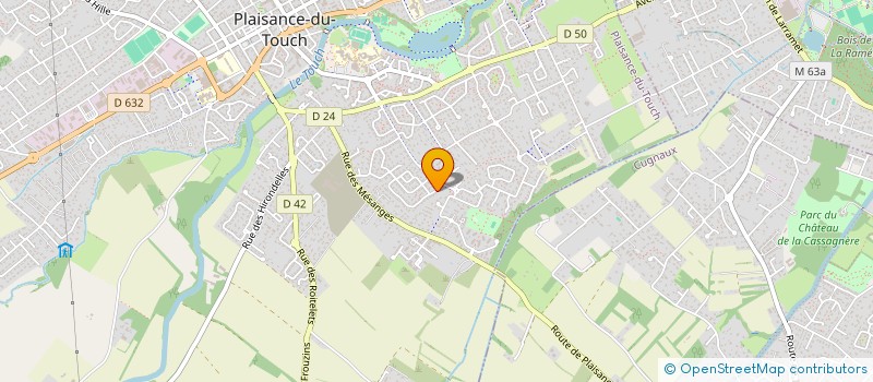 localisation de l'entreprise SARL FLEUBERT  PLAISANCE-DU-TOUCH