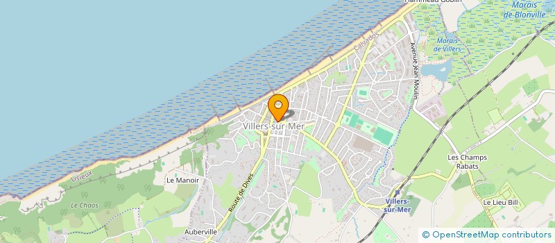 localisation de l'entreprise SARL FLEUR D'ORANGER à VILLERS-SUR-MER