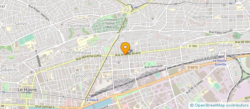 localisation de l'entreprise SARL FLEURI-FLEURS à LE HAVRE