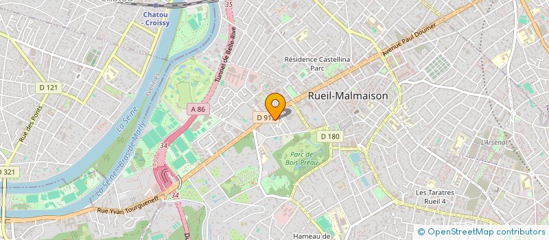 localisation de l'entreprise SARL FLOCONS à RUEIL-MALMAISON