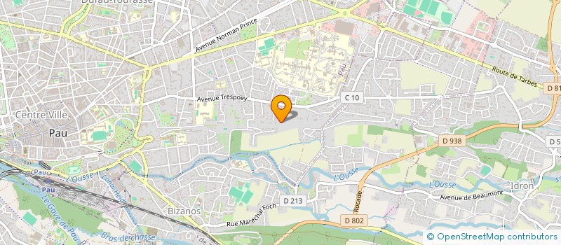 localisation de l'entreprise SARL FLOG à PAU