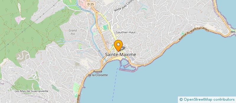 localisation de l'entreprise SARL FLOLO à SAINTE-MAXIME