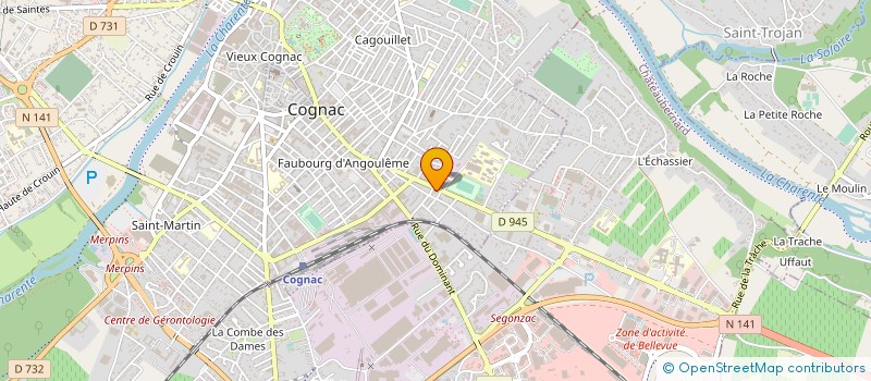 localisation de l'entreprise SARL FLORAMILY à COGNAC