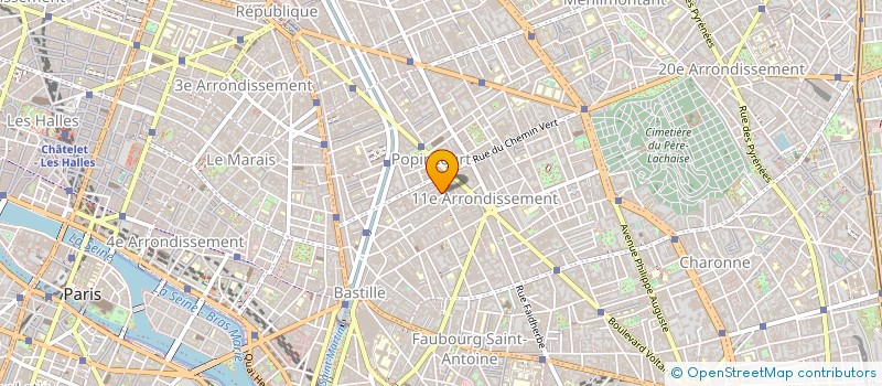 localisation de l'entreprise SARL FLOREL MAISON PAUL à PARIS