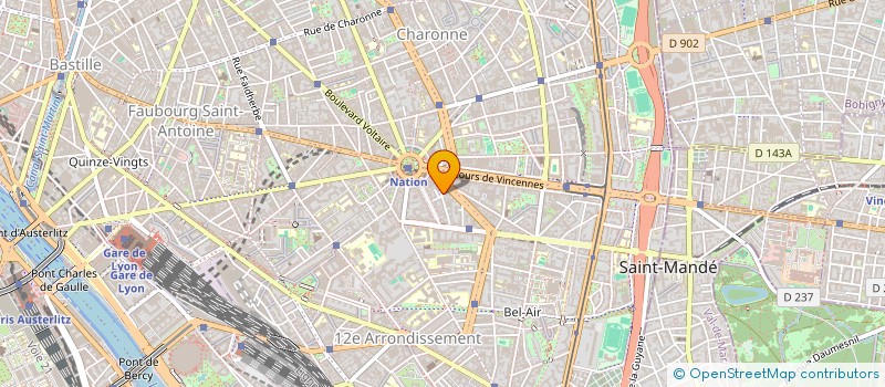 localisation de l'entreprise SARL FLORES  PARIS