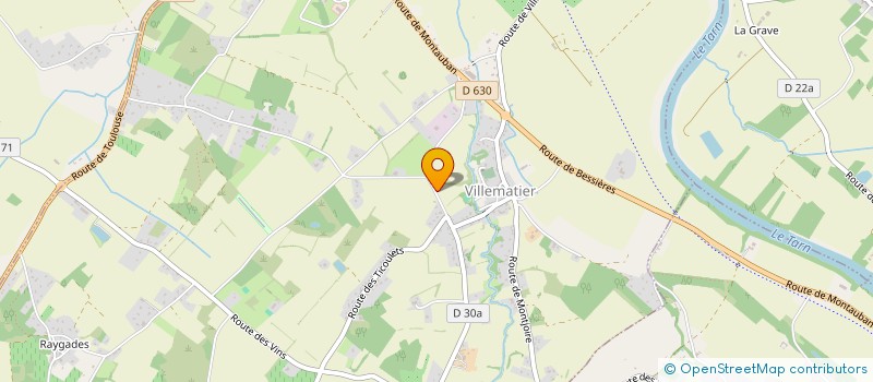 localisation de l'entreprise SARL FLORES  LA MAGDELAINE-SUR-TARN