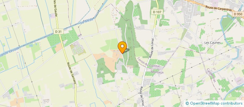 localisation de l'entreprise SARL FLORES ROGER  MONTEUX