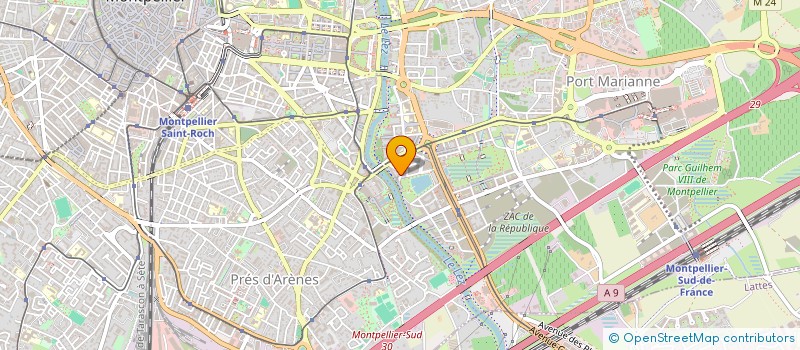 localisation de l'entreprise SARL FLORIDA à MONTPELLIER