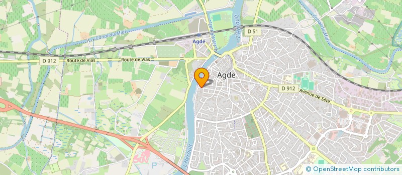 localisation de l'entreprise SARL FLORIOT  AGDE