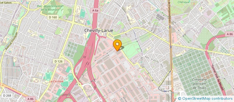 localisation de l'entreprise SARL FLOSSAN  CHEVILLY-LARUE