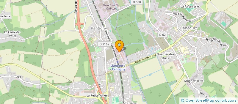 localisation de l'entreprise SARL FLS  RANTIGNY