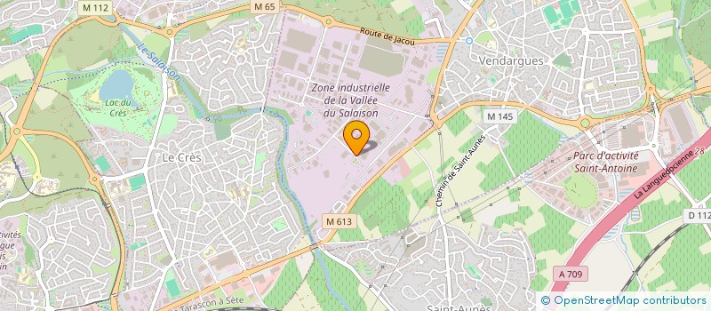 localisation de l'entreprise SARL FLVM à VENDARGUES
