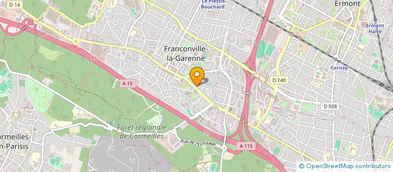 localisation de l'entreprise SARL FM 95 TRANSPORT  FRANCONVILLE