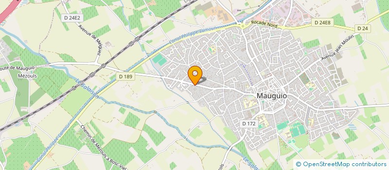 localisation de l'entreprise SARL FM GRAPHIC  MAUGUIO