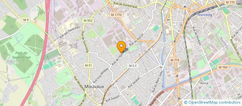 localisation de l'entreprise SARL FMC FINANCEMENT à MOUVAUX