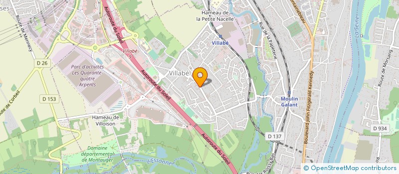 localisation de l'entreprise SARL FMH CORBEIL à CORBEIL-ESSONNES