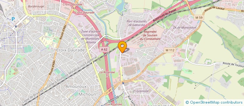 localisation de l'entreprise SARL FOC INTERIM à TOULOUSE