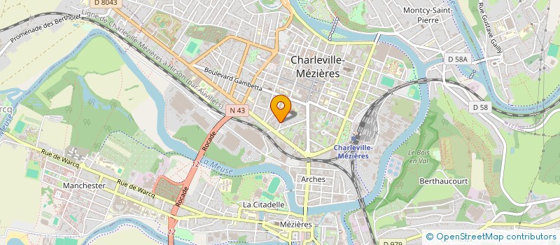 localisation de l'entreprise SARL FOEDI à CHARLEVILLE-MEZIERES