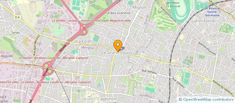localisation de l'entreprise SARL FOERSTNER FRERES à EYSINES
