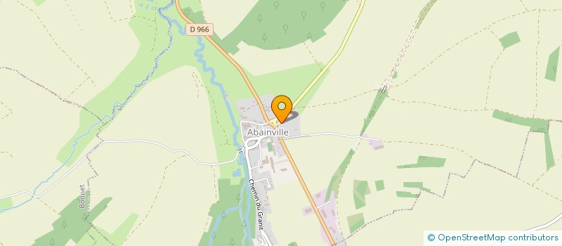 localisation de l'entreprise SARL FOISSY à ABAINVILLE