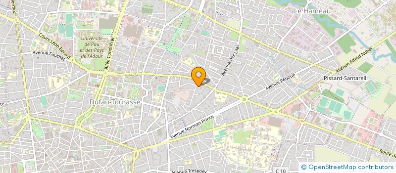 localisation de l'entreprise SARL FONCIER DEVELOPPEMENT à PAU