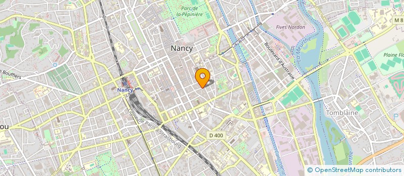 localisation de l'entreprise SARL FONCIERE 31  NANCY