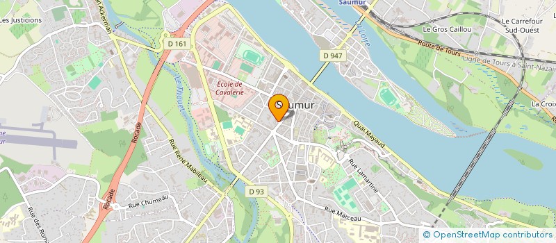 localisation de l'entreprise SARL FONCIM  SAUMUR