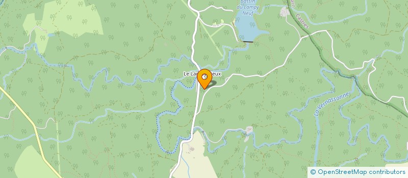 localisation de l'entreprise SARL FONCROISETTE  SAISSAC