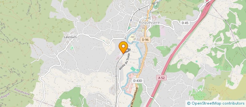 localisation de l'entreprise SARL FONDERIE DE ROQUEVAIRE  ROQUEVAIRE