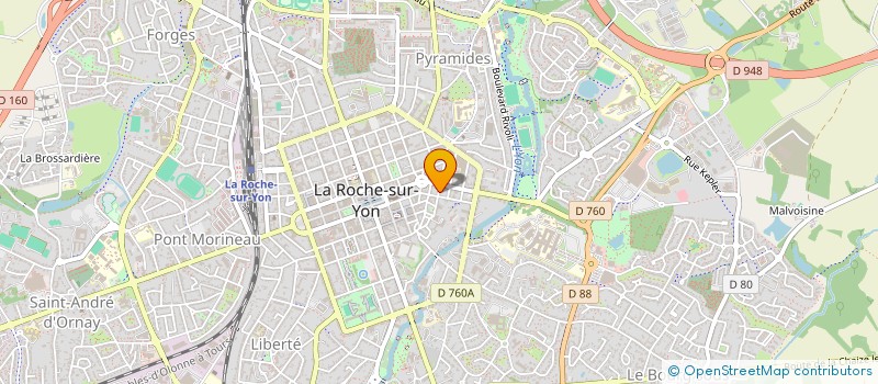 localisation de l'entreprise SARL FONS à LA ROCHE-SUR-YON