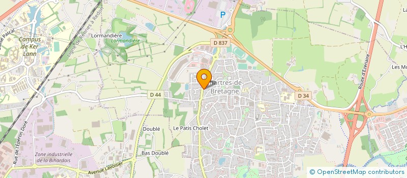 localisation de l'entreprise SARL FONSECA à CHARTRES-DE-BRETAGNE