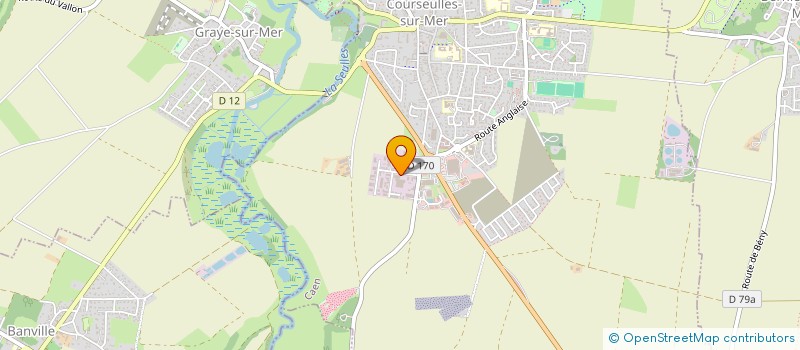 localisation de l'entreprise SARL FONTAINE à COURSEULLES-SUR-MER