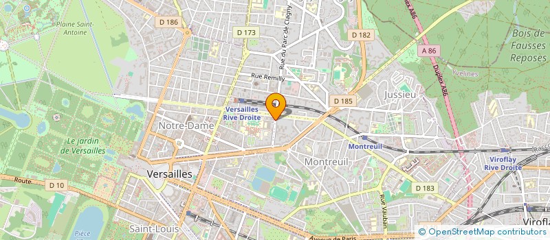 localisation de l'entreprise SARL FONTANDRE IMMOBILIER à VERSAILLES