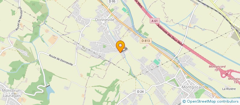 localisation de l'entreprise SARL FONTBAZI à DONNEVILLE