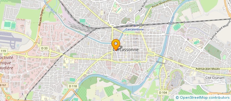 localisation de l'entreprise SARL FONTCOUR à CARCASSONNE
