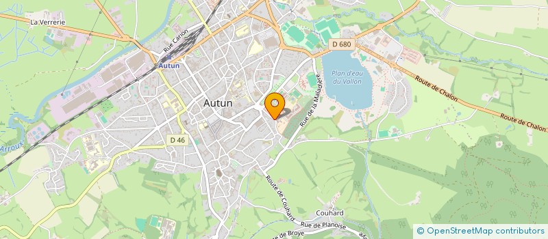 localisation de l'entreprise SARL FONTY PERE ET FILS  AUTUN