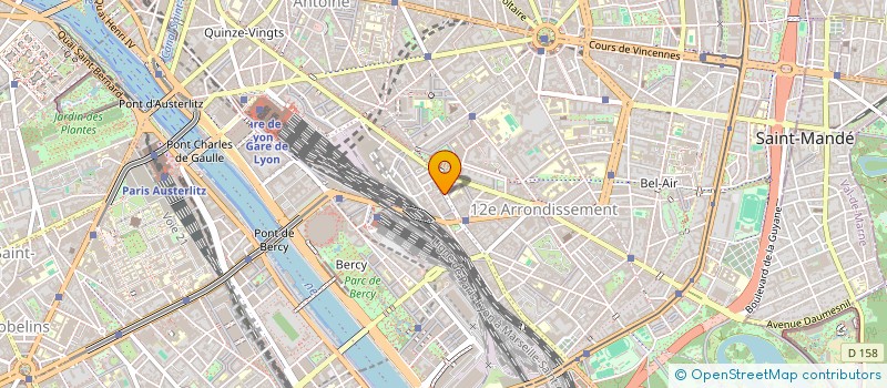 localisation de l'entreprise SARL FOOD VILLAGE  PARIS