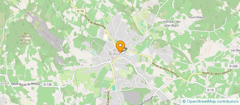 localisation de l'entreprise SARL FOODIE COMPAGNY à BEDOIN