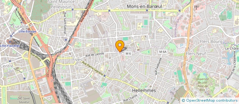 localisation de l'entreprise SARL FOODIE'S  MONS-EN-BARUL