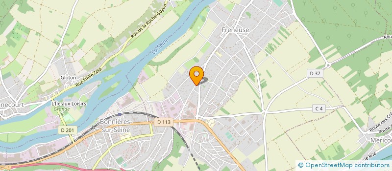 localisation de l'entreprise SARL FOPTIC à FRENEUSE