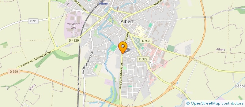 localisation de l'entreprise SARL FORAM à CARNOY-MAMETZ