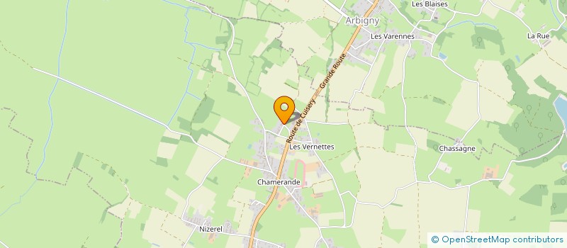 localisation de l'entreprise SARL FORAY à SAINT-BENIGNE
