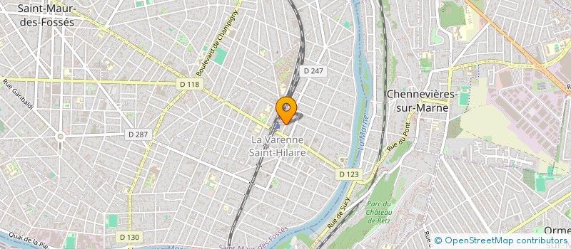 localisation de l'entreprise SARL FORCE 12 à SAINT-MAUR-DES-FOSSES