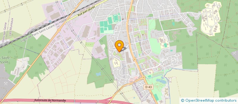localisation de l'entreprise SARL FORCESECURITE à LES MUREAUX