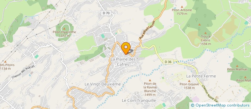 localisation de l'entreprise SARL FORET D'EMERAUDES à LE TAMPON