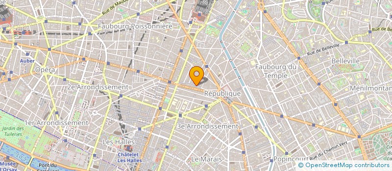 localisation de l'entreprise SARL FORET DU NORD à PARIS